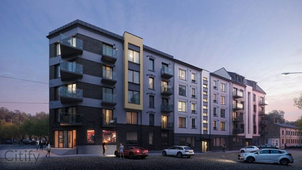 Elijas nami (Elijas iela 26, Latgales iela 31, 33, 35) - Multi apartment - visualization