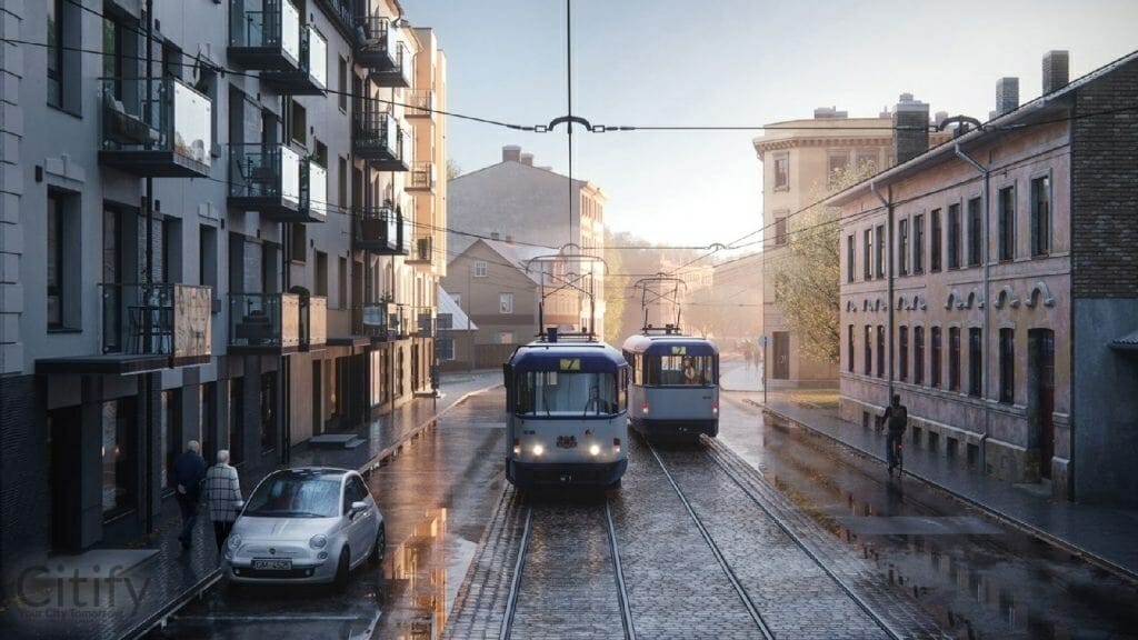 Elijas nami (Elijas iela 26, Latgales iela 31, 33, 35) - Multi apartment - visualization