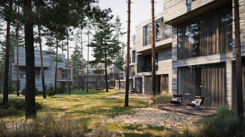 Kopų žuvėdra 3 etapas | Hilton Hotels & SPA | geoterminis SPA, restoranai, viešbutis (Girulių pl. 11) - Food services, Health center, Hotel, Multi apartment - visualization