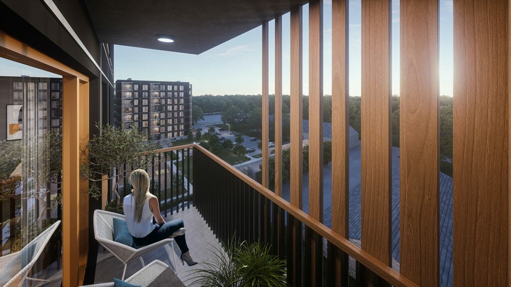 Paevälja hoovimajad (Lageloo 7, Paevälja pst 11) - Multi apartment - visualization