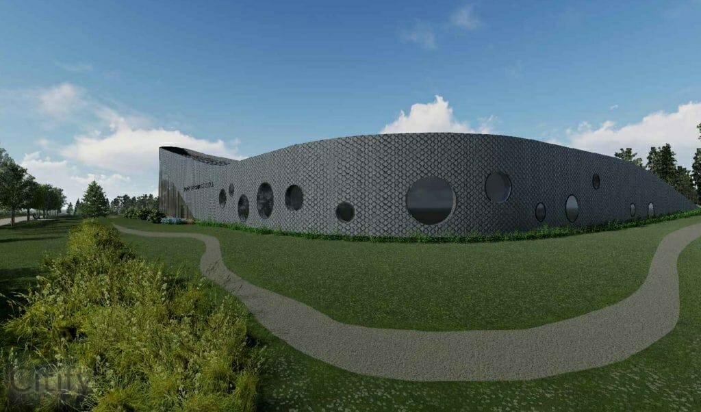 Lietuvos mokinių neformaliojo švietimo centro Pavilnyje oranžerija (Džiaugsmo g. 46) - Other institutional - visualization