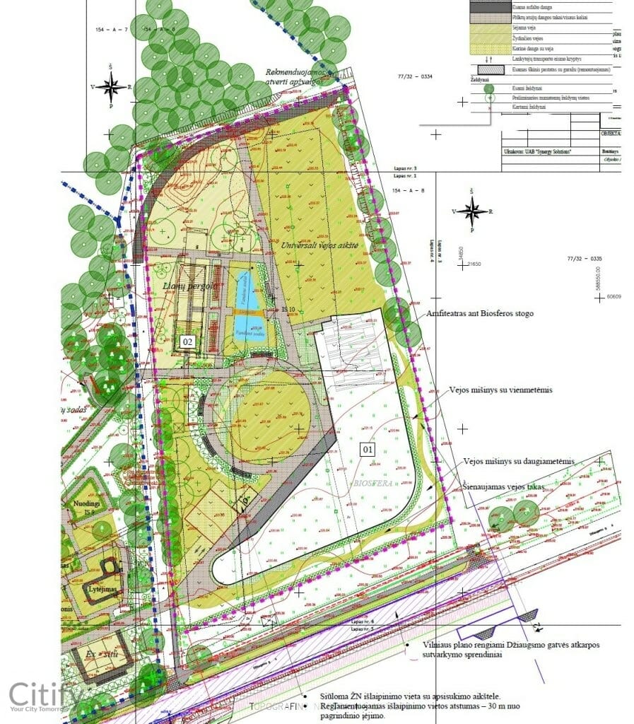 Lietuvos mokinių neformaliojo švietimo centro Pavilnyje oranžerija (Džiaugsmo g. 46) - Other institutional - visualization