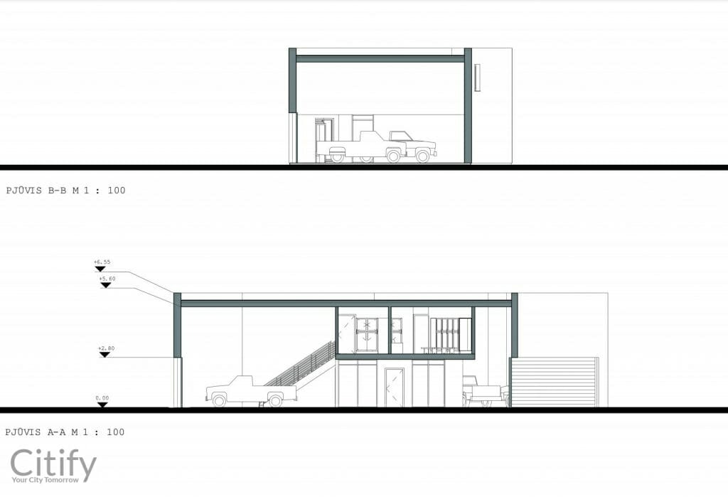 Milikonių skg. 4 (Milikonių skg. 4) - Showroom / Service center - visualization