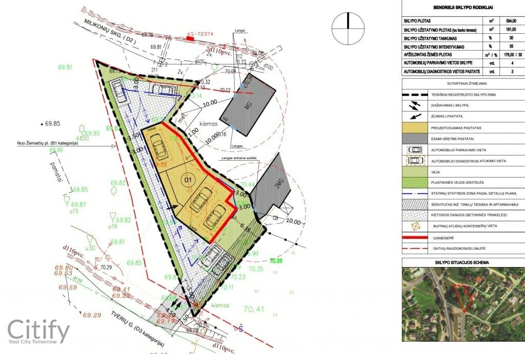Milikonių skg. 4 (Milikonių skg. 4) - Showroom / Service center - visualization