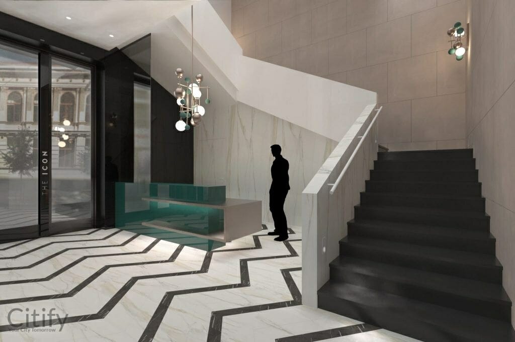 The Icon (Raiņa bulvāris 25) - Verslo centras - vizualizacija