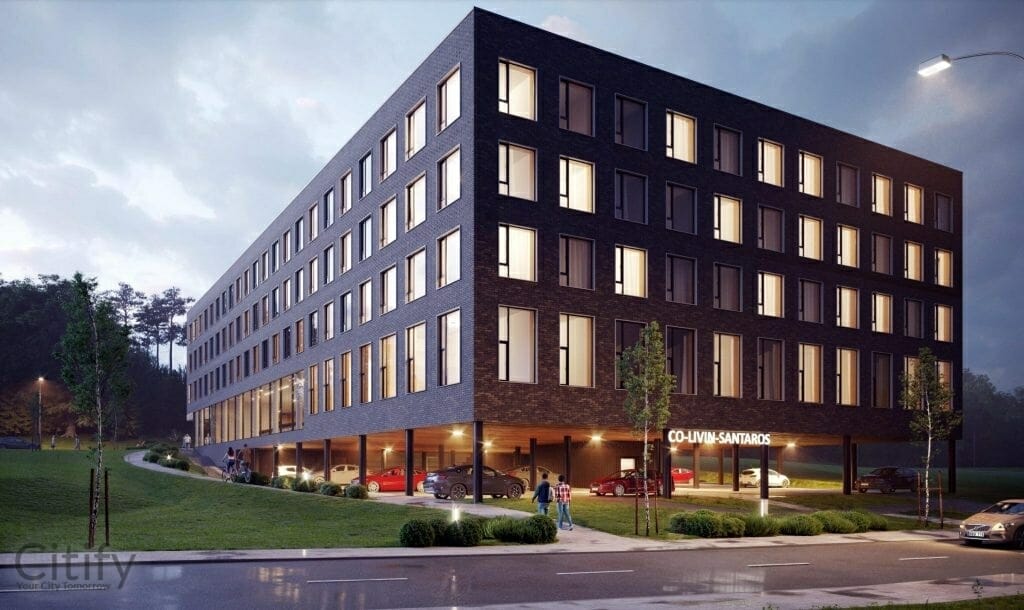 Shed Co-living (Santaros g. 3) - Co-living - visualization