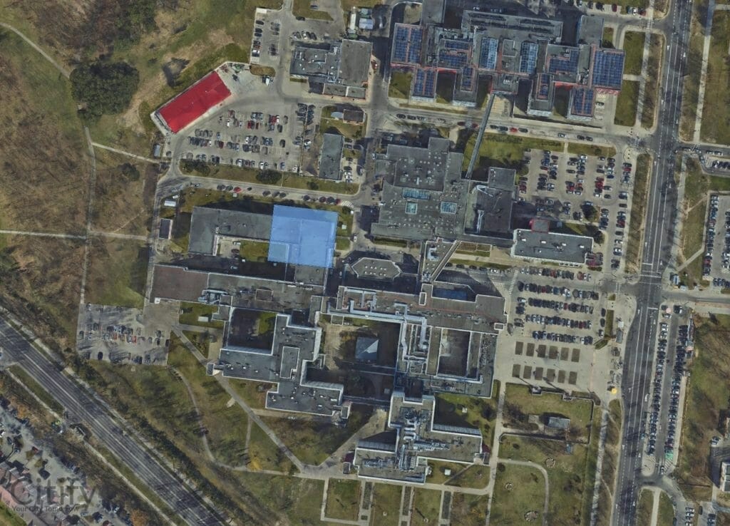 Santaros klinikų sraigtasparnių nusileidimo platforma (Santariškių g. 2) - Other commute - visualization