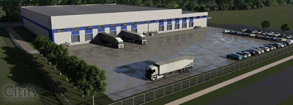 Verslo g. 9 (Verslo g. 9) - Warehouse / Distribution center - visualization