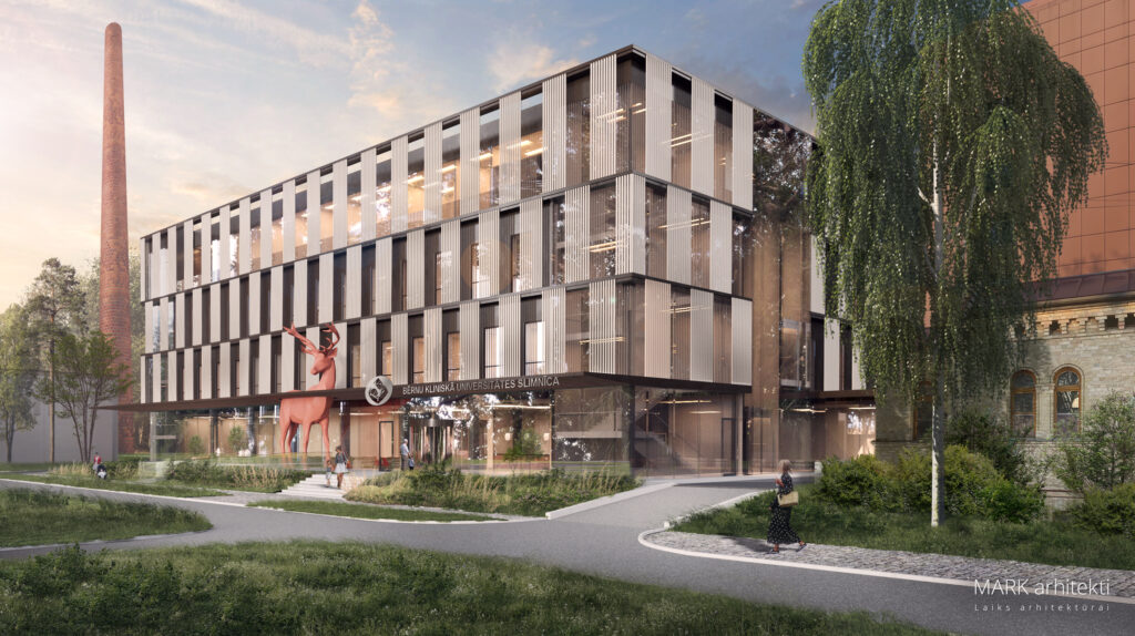 Bērnu klīniskās universitātes slimnīcas 21. korpusa pārbūve (Vienības gatve 45) - Hospital - visualization