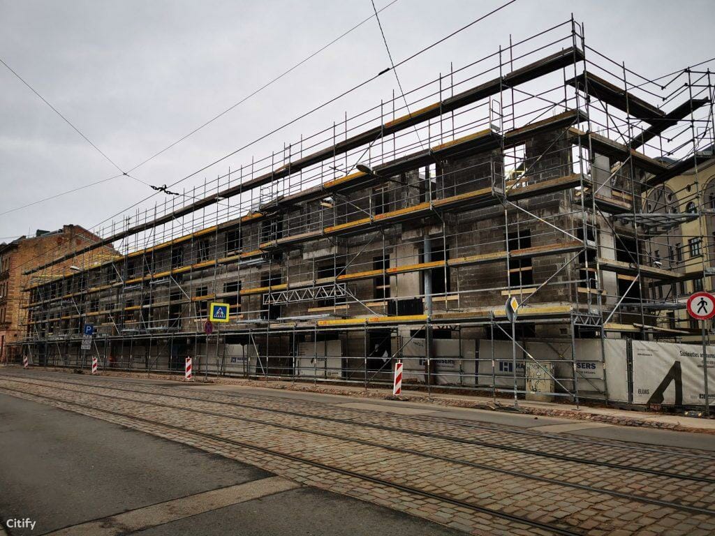 Elijas nami (Elijas iela 26, Latgales iela 31, 33, 35) - Multi apartment - construction photos