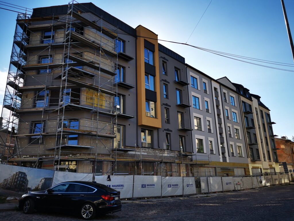 Elijas nami (Elijas iela 26, Latgales iela 31, 33, 35) - Multi apartment - construction photos