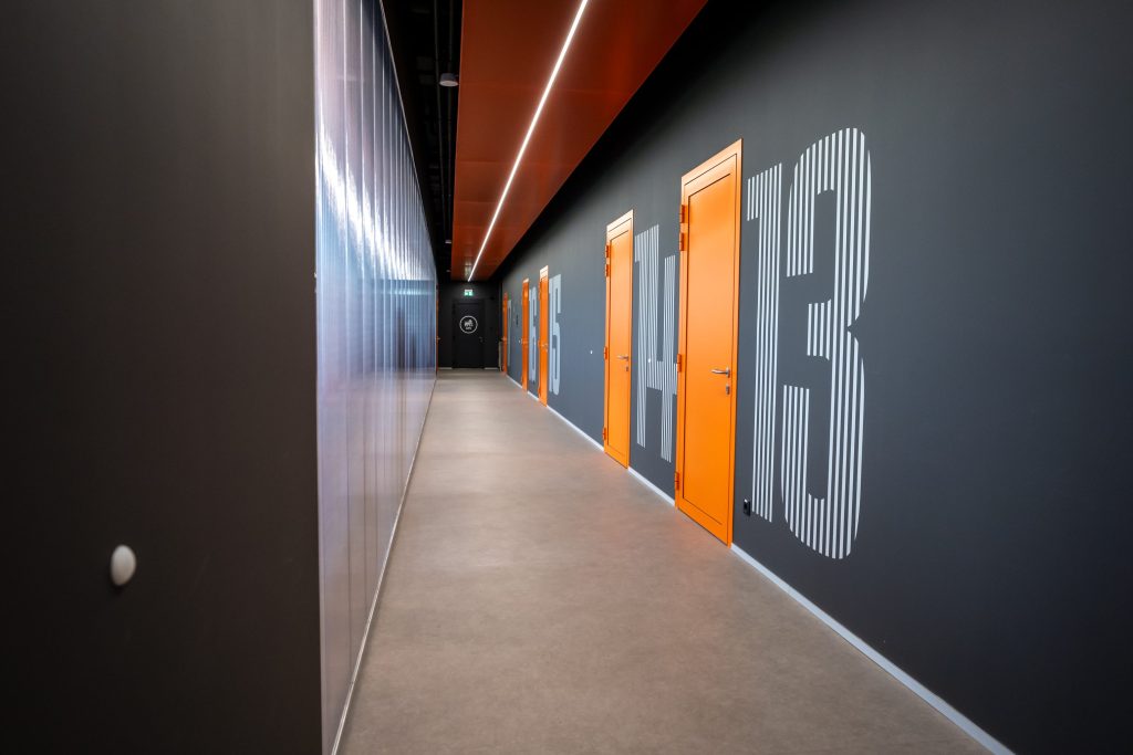 LNK Sporta parks (Lejupes iela 5) - Sporta laukums vai korti - būvdarbu attēli