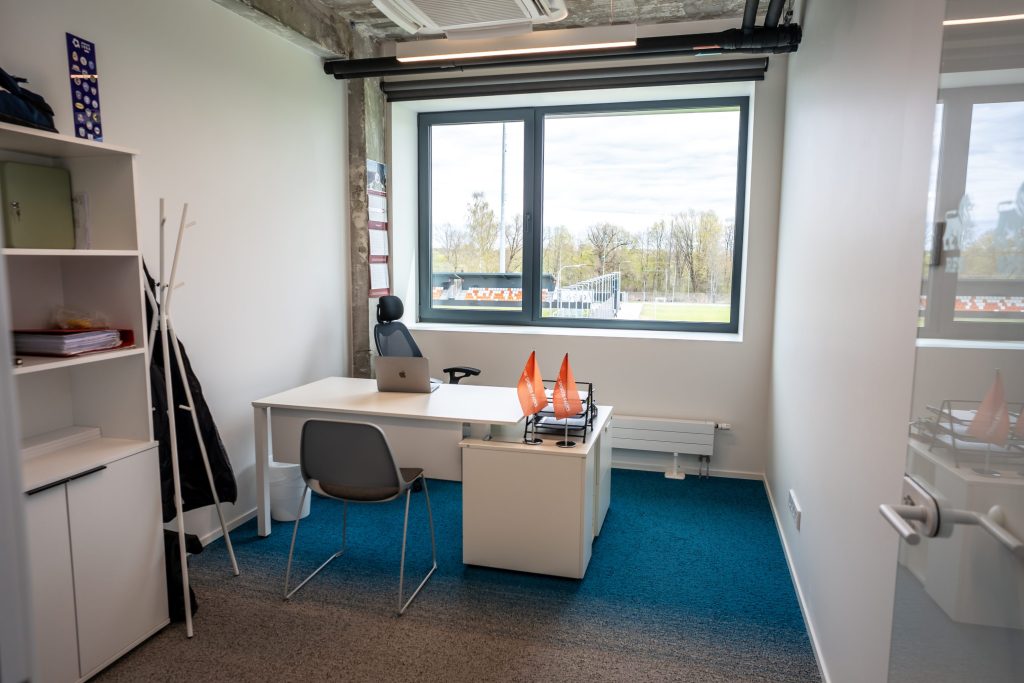 LNK Sporta parks (Lejupes iela 5) - Sporta laukums vai korti - būvdarbu attēli