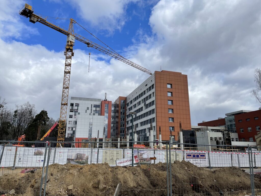 Bērnu klīniskās universitātes slimnīcas 21. korpusa pārbūve (Vienības gatve 45) - Hospital - construction photos