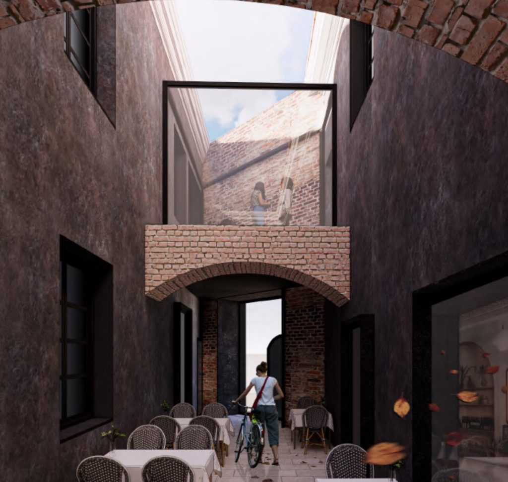 Didžioji g. 36 (Abramavičių rūmai) (Didžioji g. 36) - Food services, Office center - visualization