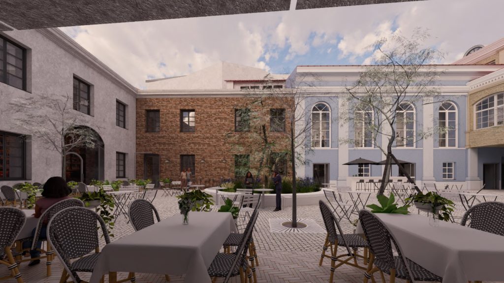 Didžioji g. 36 (Abramavičių rūmai) (Didžioji g. 36) - Food services, Office center - visualization