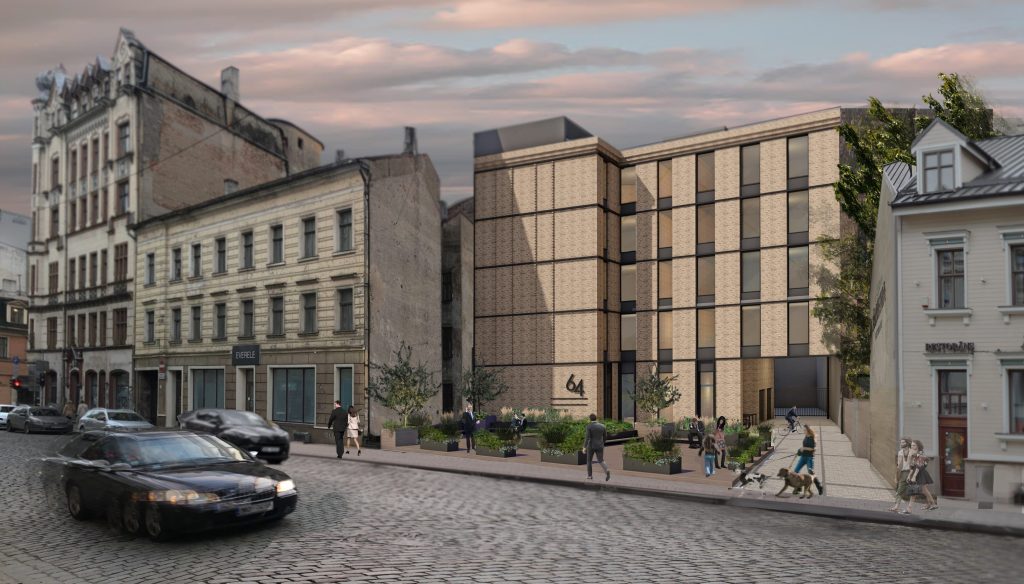 Dzirnavu iela 64 - 1. kārta (Dzirnavu iela 64) - Multi apartment, Other commercial - visualization