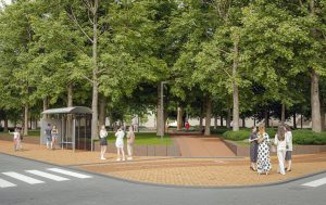 K. Donelaičio aikštės rekonstrukcija visualization