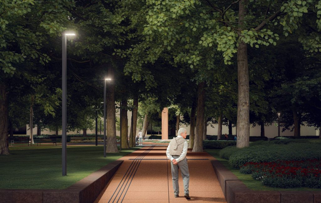 K. Donelaičio aikštės rekonstrukcija (K. Donelaičio a.) - Park - visualization