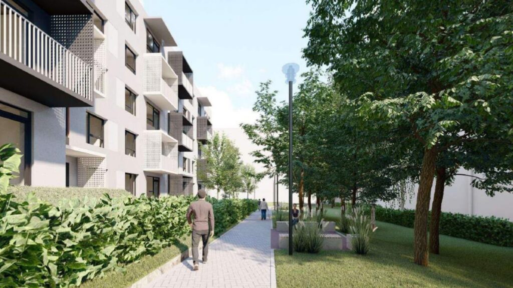 Karoliniškių namai 2 etapas (Sausio 13-osios g. 31) - Daugiabutis - vizualizacija