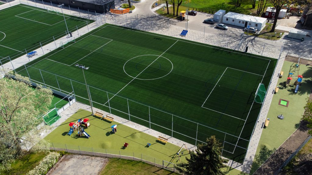 LNK Sporta parks (Lejupes iela 5) - Sporta laukums vai korti - vizualizācija