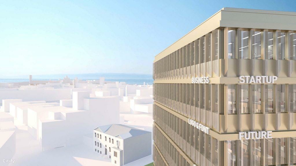 Liivalaia 9 (Liivalaia 9) - Office center - visualization