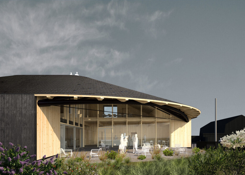 Drosmes māja (Mazais Balasta dambis 6) - Cultural center - visualization