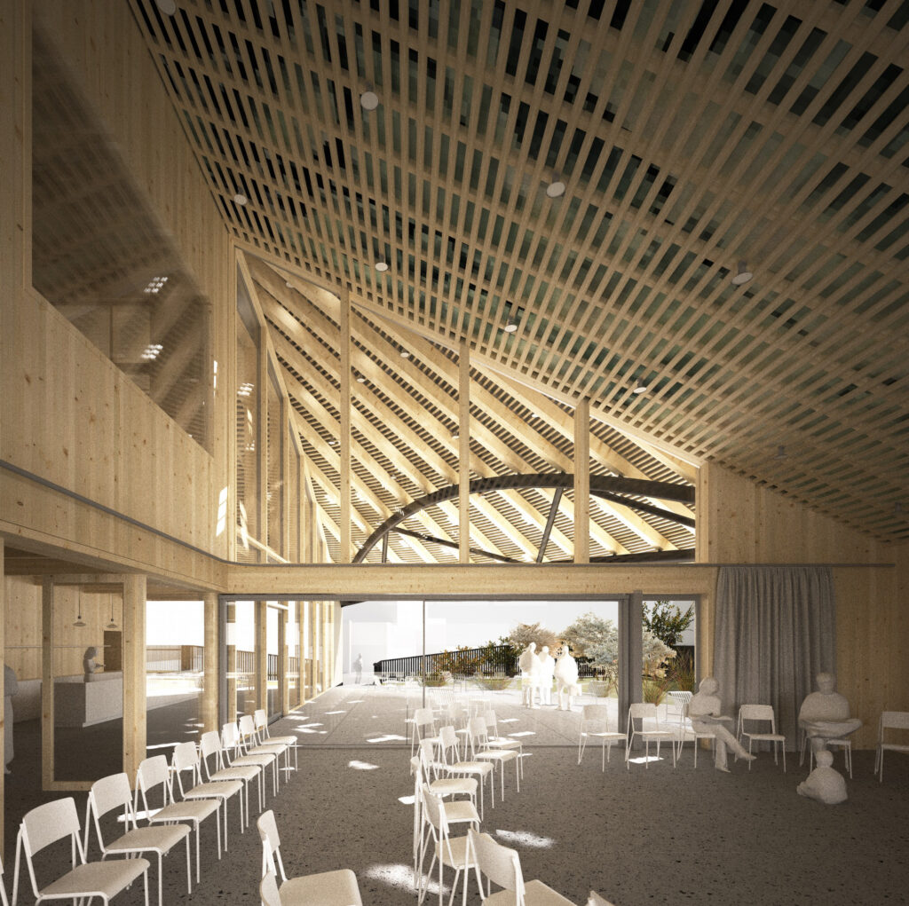 Drosmes māja (Mazais Balasta dambis 6) - Cultural center - visualization