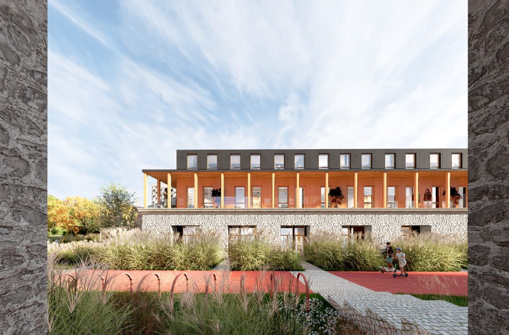 Paevälja kvartal (Paevälja pst 5, 7, 9) - Multi apartment, Office center, Other commercial - visualization