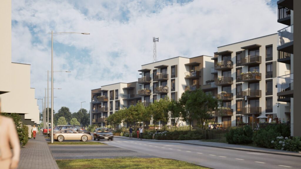 Saulės namai (Pilkalnio g. 5, 7) - Multi apartment - visualization