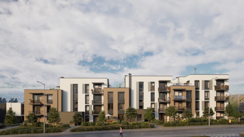 Saulės namai (Pilkalnio g. 5, 7) - Multi apartment - visualization