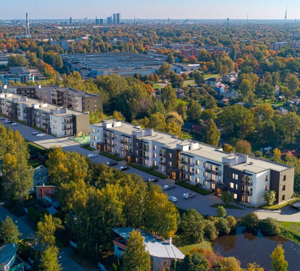 Magnolijas - 2. kārta, 3. ēka (Skrīnes iela 10) - Daudzdzīvokļu nams - vizualizācija