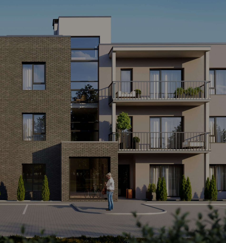 Magnolijas - 1. kārta, 2. ēka (Skrīnes iela 8) - Korterelamu - visuaalne