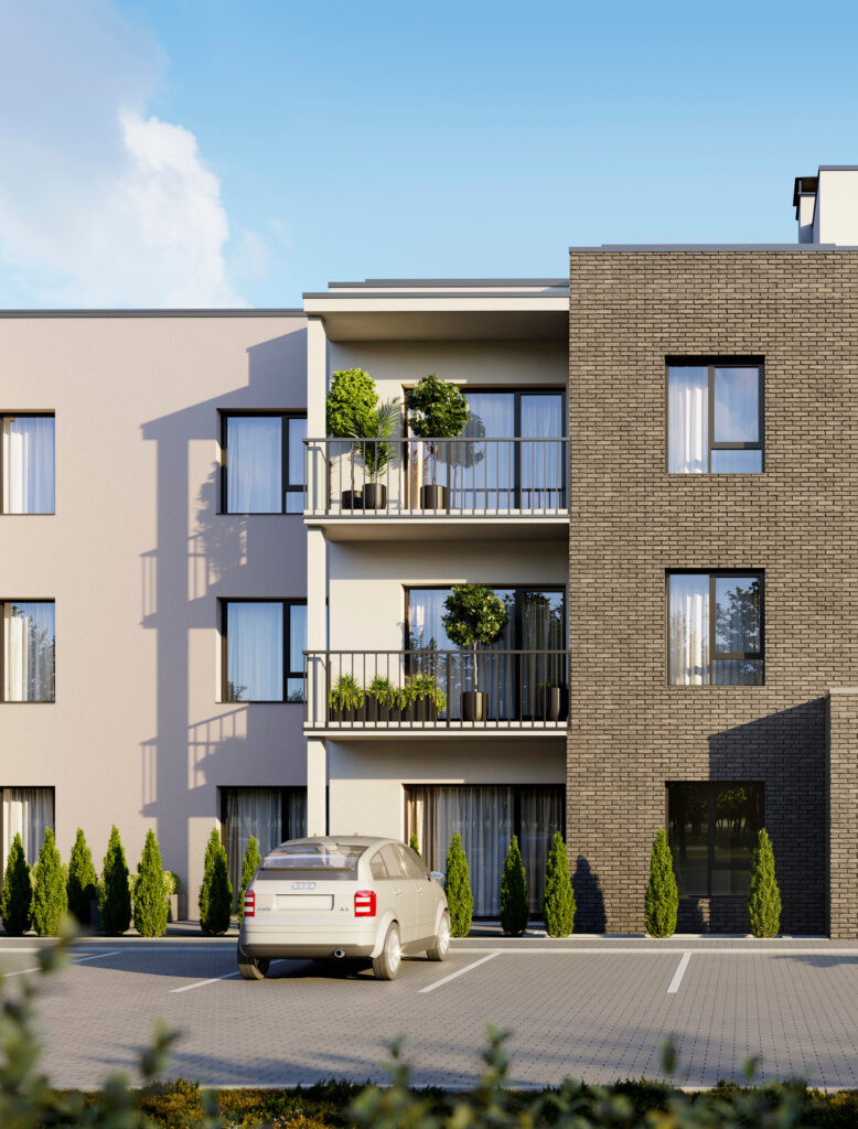 Magnolijas - 2. kārta, 3. ēka (Skrīnes iela 10) - Daugiabutis - vizualizacija