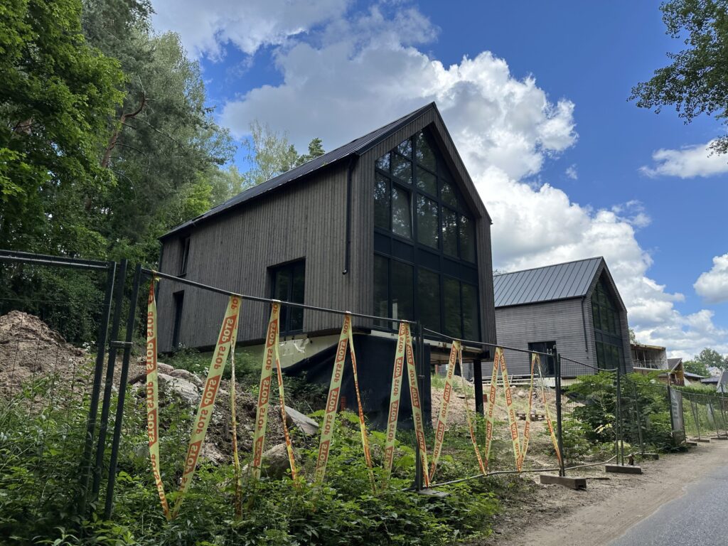 Pupojų g. 32, 34 (Pupojų g. 32, 34) - Private house community - construction photos