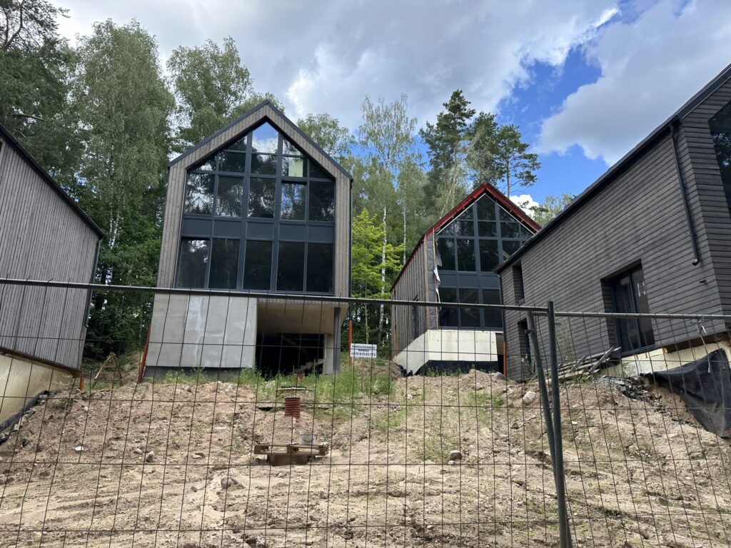 Pupojų g. 32, 34 (Pupojų g. 32, 34) - Private house community - construction photos