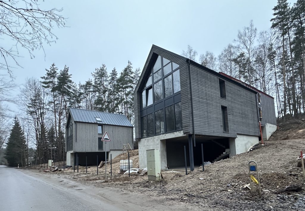 Pupojų g. 32, 34 (Pupojų g. 32, 34) - Private house community - construction photos