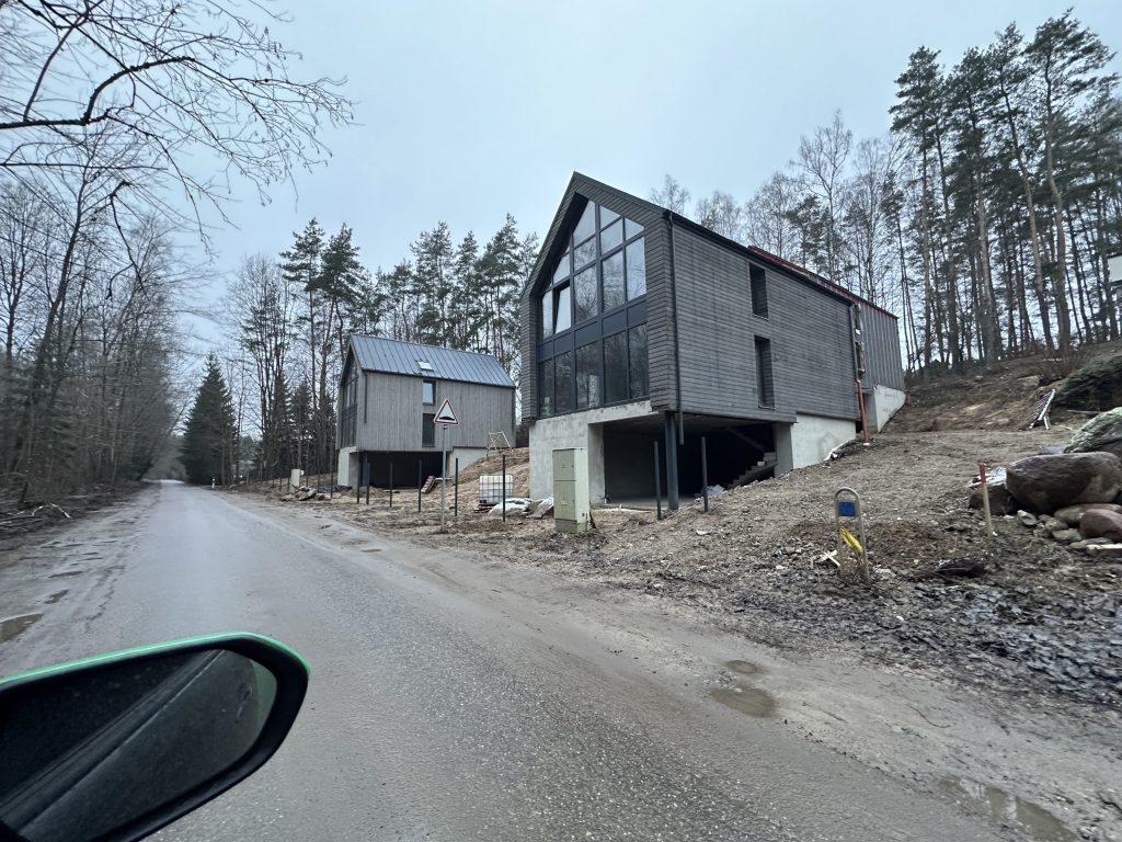 Pupojų g. 32, 34 (Pupojų g. 32, 34) - Private house community - construction photos