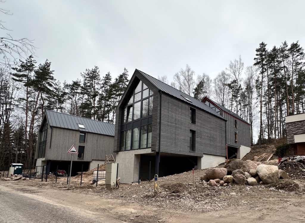 Pupojų g. 32, 34 (Pupojų g. 32, 34) - Private house community - construction photos