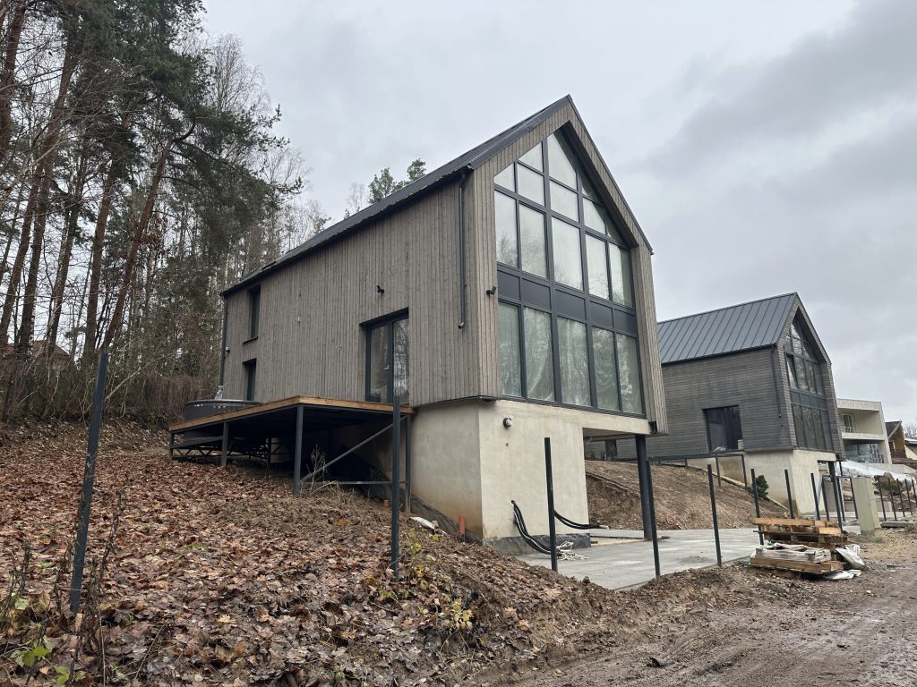 Pupojų g. 32, 34 (Pupojų g. 32, 34) - Private house community - construction photos