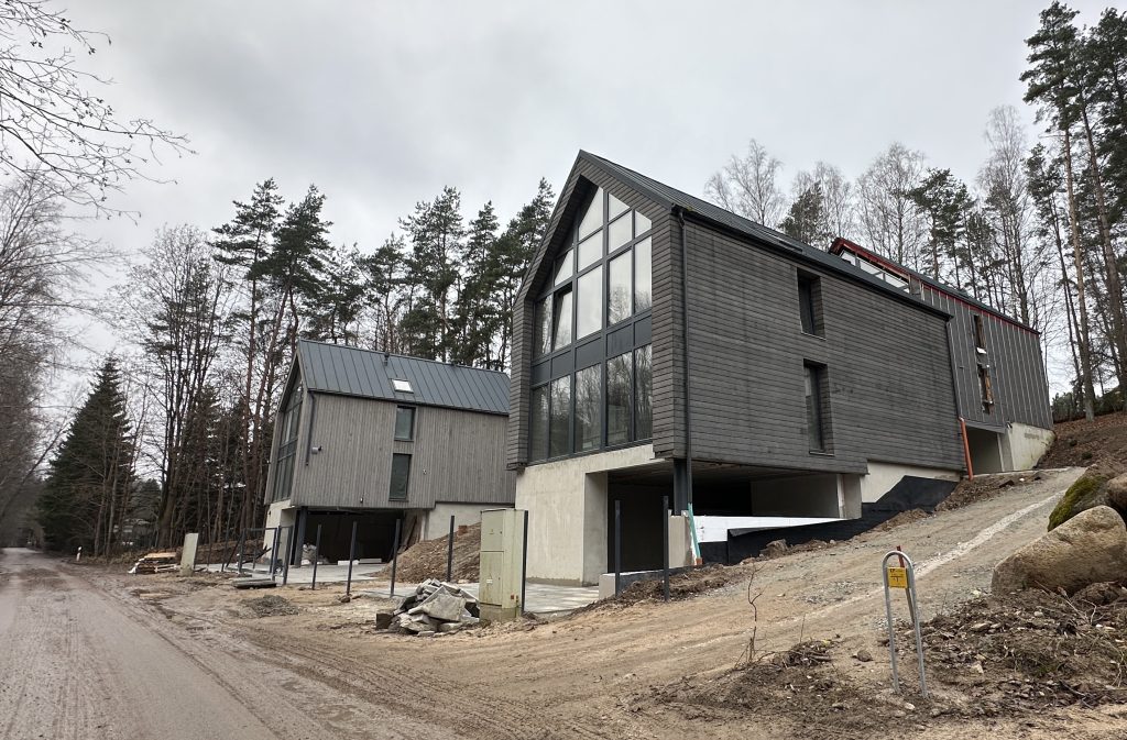 Pupojų g. 32, 34 (Pupojų g. 32, 34) - Private house community - construction photos