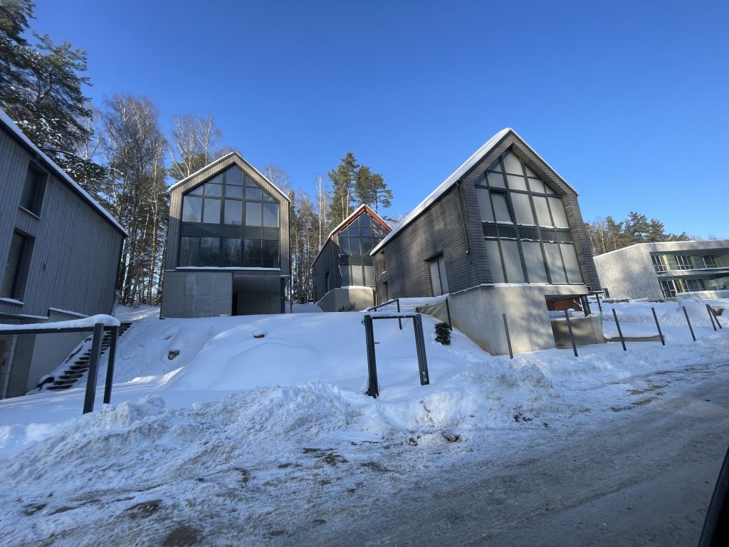 Pupojų g. 32, 34 (Pupojų g. 32, 34) - Private house community - construction photos