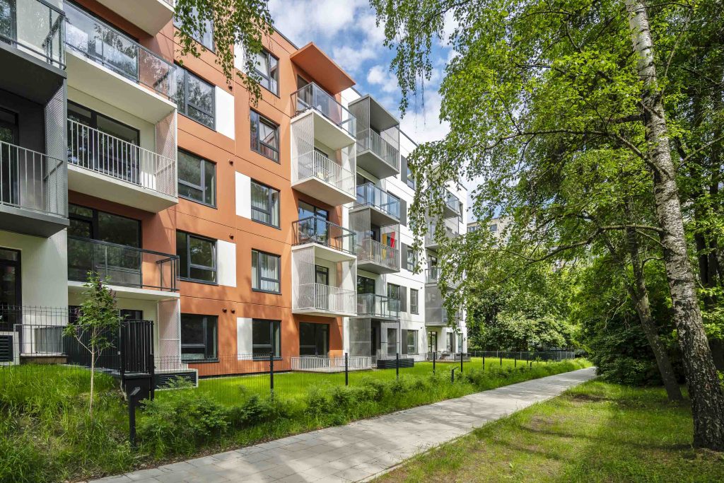 Karoliniškių namai 1 etapas (Sausio 13-osios g. 31) - Hotel, Multi apartment - construction photos