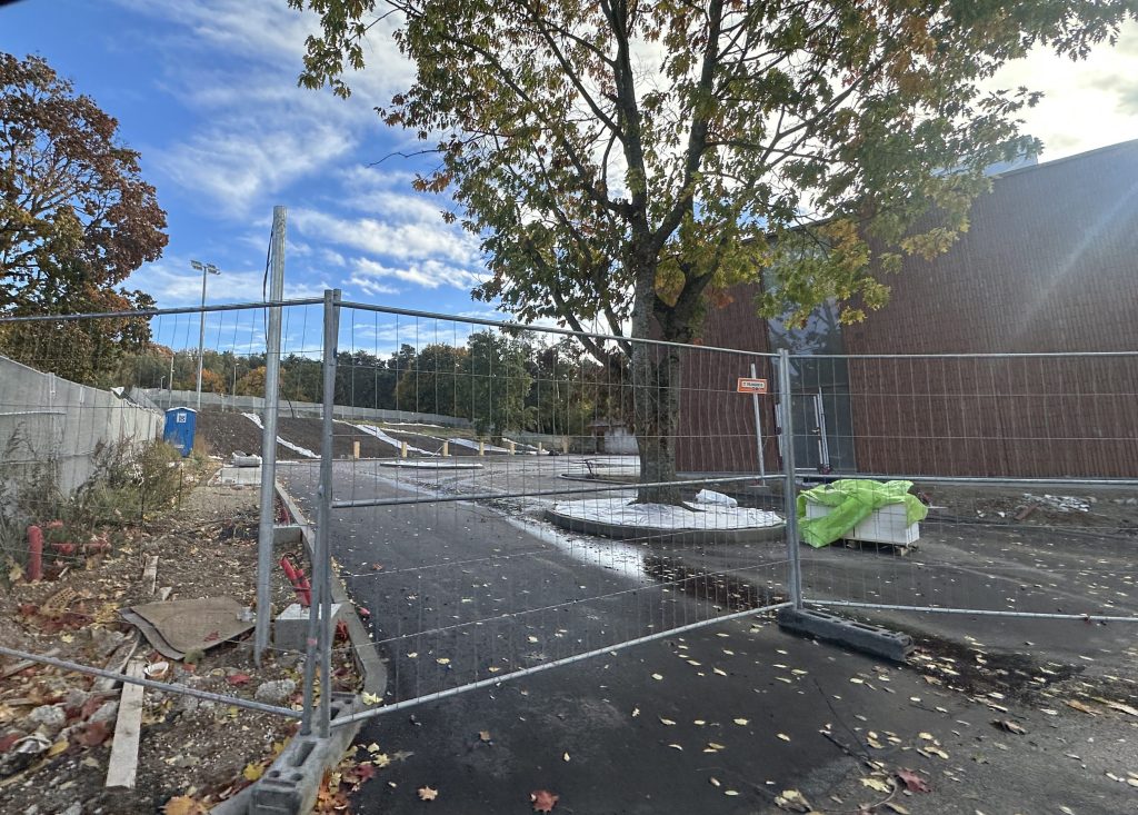 Baseinas Vaidoto g. (Vaidoto g. 11) - Sports arena - construction photos