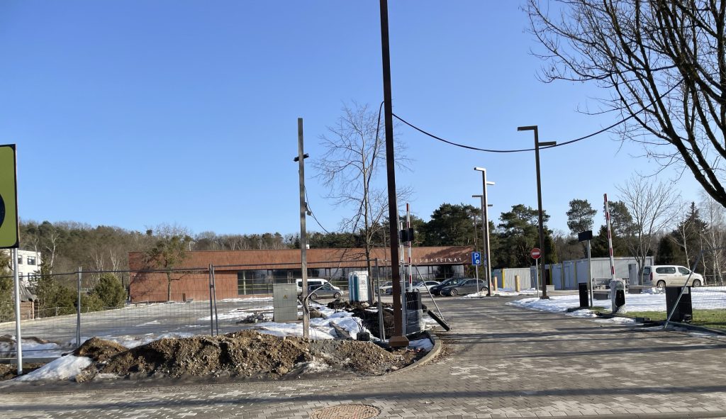Panemunės baseinas (Vaidoto g. 11) - Sports arena - construction photos