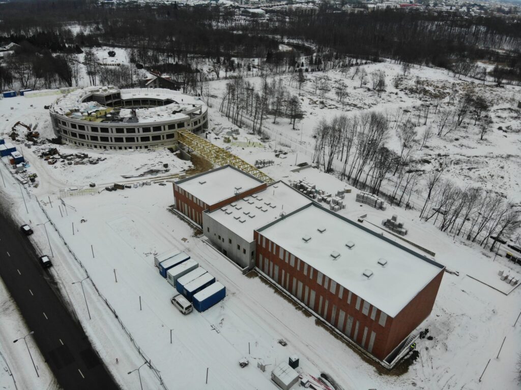 Senvagės mokykla (Senvagės g. 4, 6) - Zinātnes centrs - būvdarbu attēli