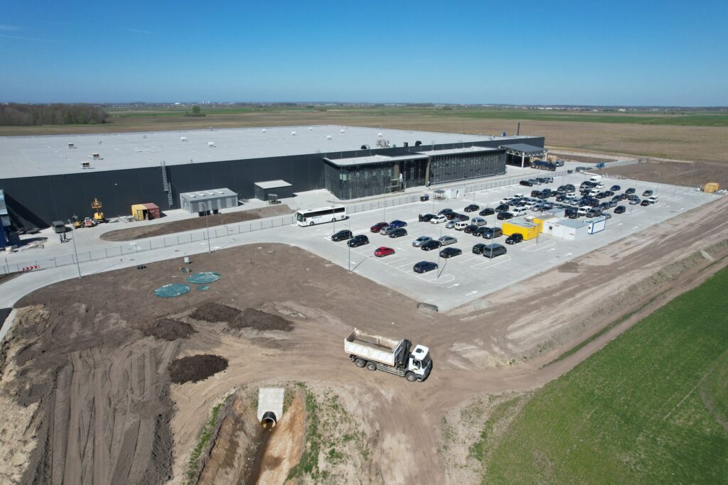 SBA technologijų ir inovacijų parkas 2 etapas (Dauparų-Kvietinių sen., Gobergiškė, Žiedų g. 16) - Light manufacturing, Research and development - construction photos