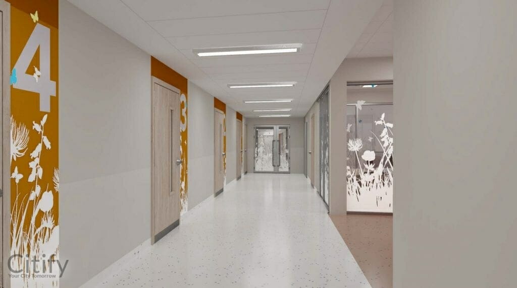 BKUS Bērnu un jauniešu psihiskās veselības centrs (Vienības gatve 45) - Specialiosios priežiūros įstaiga - vizualizacija