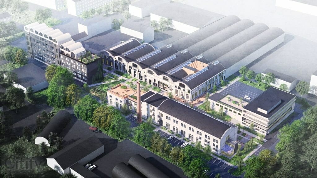 Põhjala loftid (Ankru 8) - Multi apartment, Office center - visualization