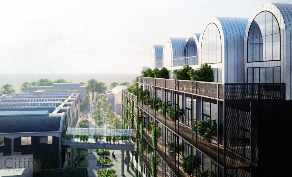 Põhjala loftid (Ankru 8) - Multi apartment, Office center - visualization